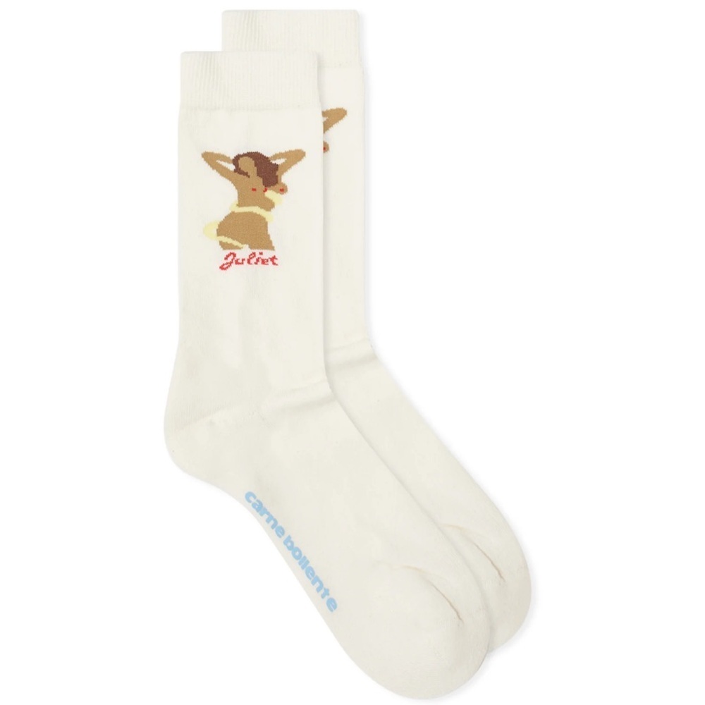 NWT Carne Bollente Romeo Truly Felt Socks